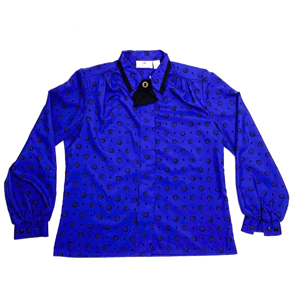 Vtg Worthington Womens sz 12 button up shirt L